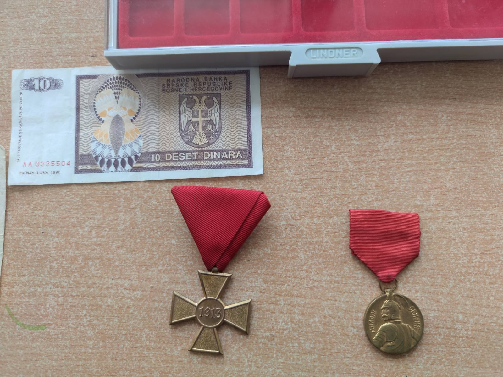 Медаље из балканских ратова (1912- 1913). Петров крст и Милош Обилић